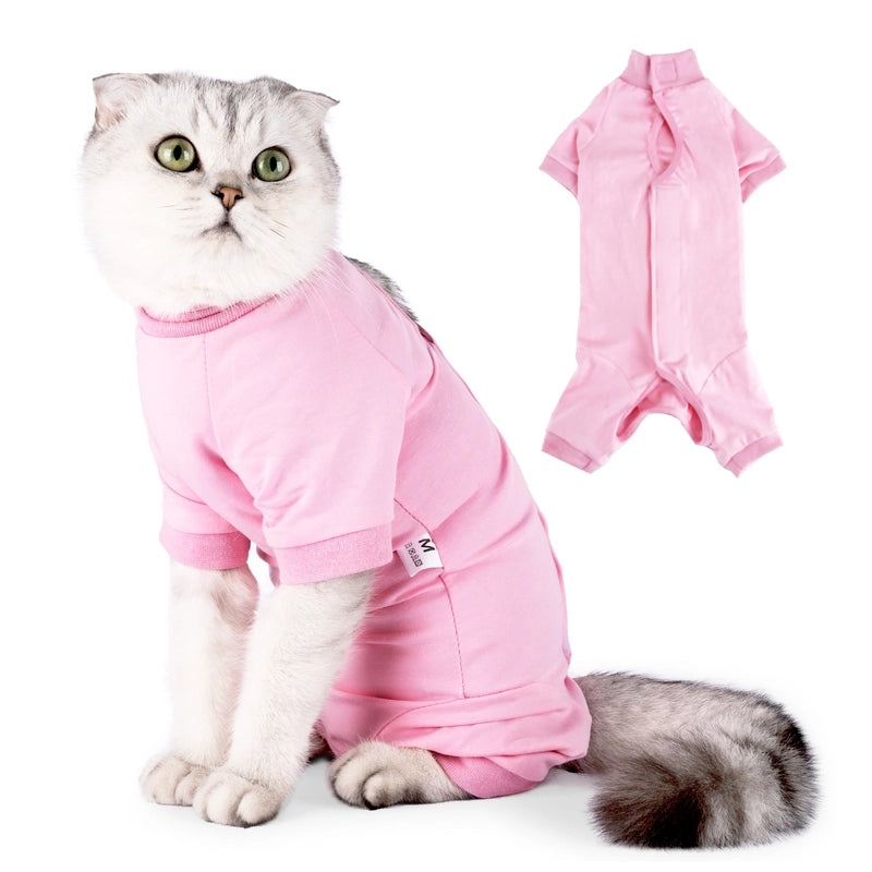 Post-Surgery Cat Recovery Shirt Fully Covered Easy Wear Female Cat Sterilization Weaning Garment|Pet Clothing