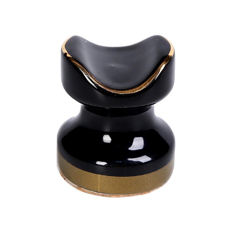 Portable Ceramic Cigar Ashtray Gold Dual-Color Mini Holder European Style | Home & Living Accessories