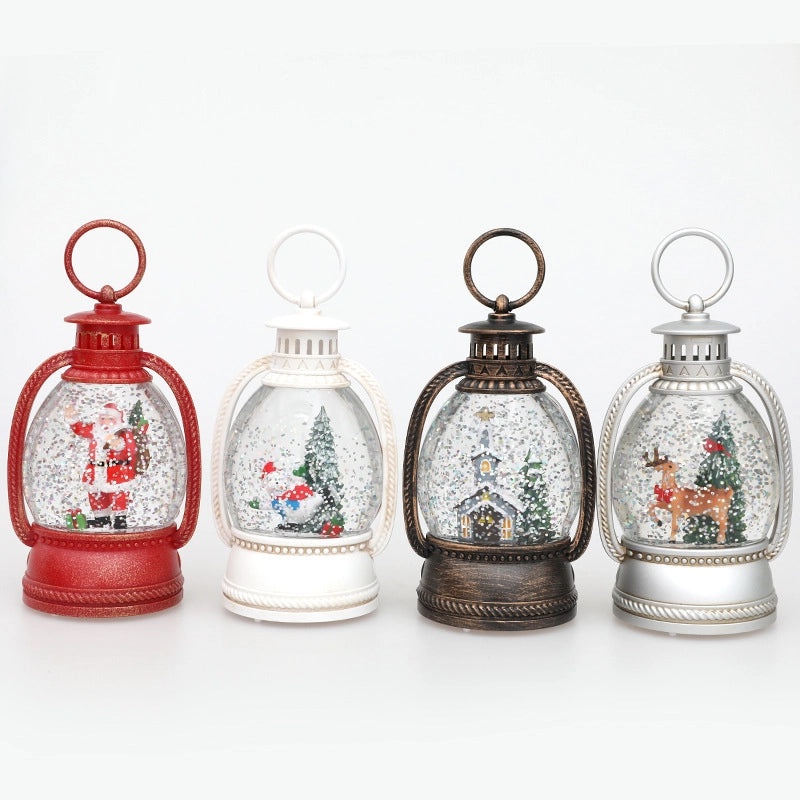 Christmas Decorative Water Lantern Night Light|Holiday Home Decor