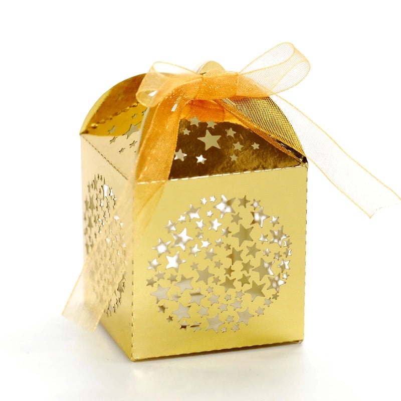 Valentine's Day Star Solid Color Paper Wrapping Supplies 50 PCS Package|Gift Wrap & Packaging