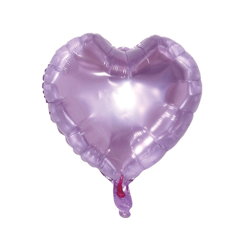 18 Inch Heart-Shaped Aluminum Foil Balloon for Wedding Valentine’s Day New Year Decoration | Party Supplies & Balloons