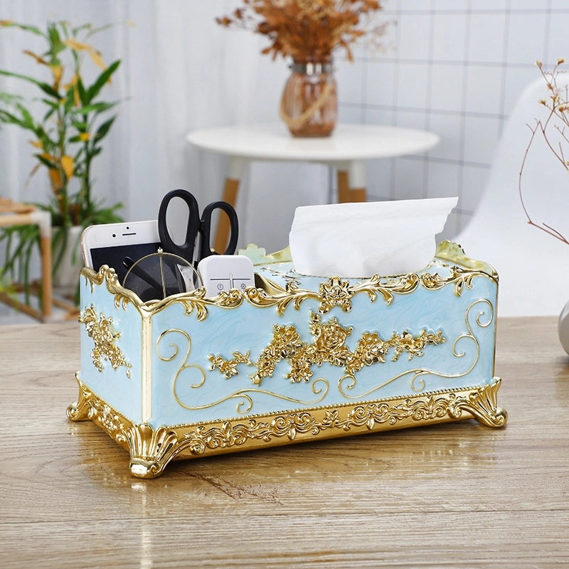 Elegant Minimalist Solid Color Plastic Tissue Box Holder|Home Decor & Storage Solutions
