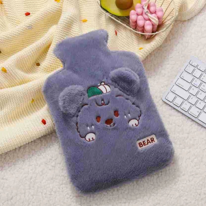 Cartoon Flower Pattern High Density PVC Hot Water Bag for Fans & Heating | Home & Living Accessories