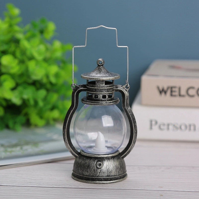 Retro Kerosene Lamp Christmas Decoration Small Lantern Creative Festival Atmosphere Gift | Home Decor & Seasonal Decorations