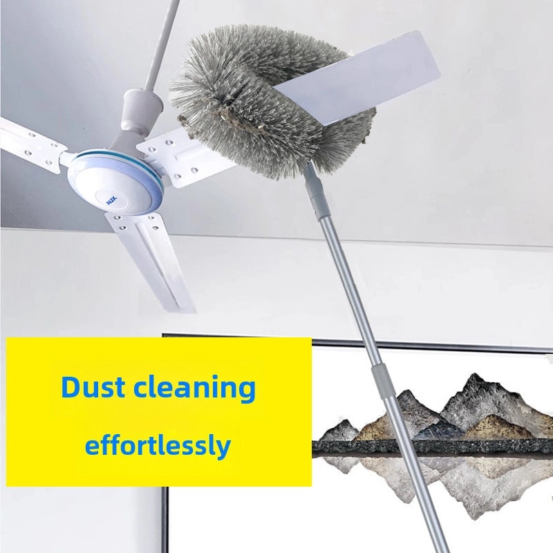 Ceiling Fan Feather Duster with Extendable Handle for High Ceiling Dusting | Home Cleaning Tools