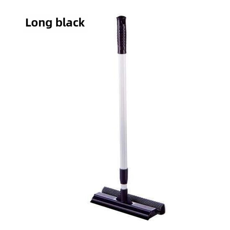 Telescopic Aluminum Window Scraper Double-sided Glass Wiper for Home and Car Cleaning|Cleaning Tools