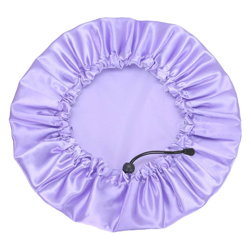 Vacation Waterproof Cartoon PE Shower Cap for Hair Protection|Bathroom Accessories