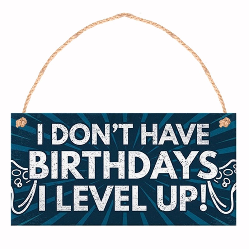 Easter Wooden Wall Sign with Hemp Rope, Creative Printed Game Board Decor for Home and Storefront|Home Decor