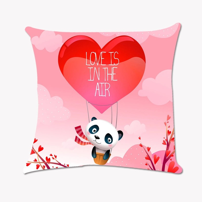 Valentine's Day Minimalist Letter Pillowcases for Couch and Sofa Super Soft Decorative Covers|Home Decor Cushions