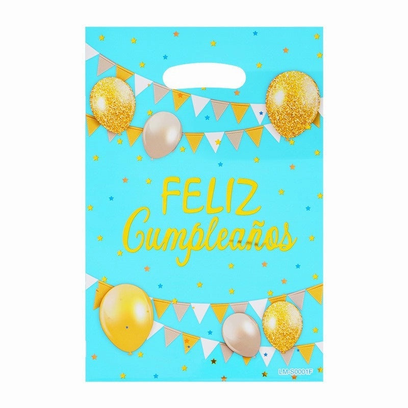 Modern Birthday Letter PET Party Gift Bags Wrapping Supplies|Party Supplies