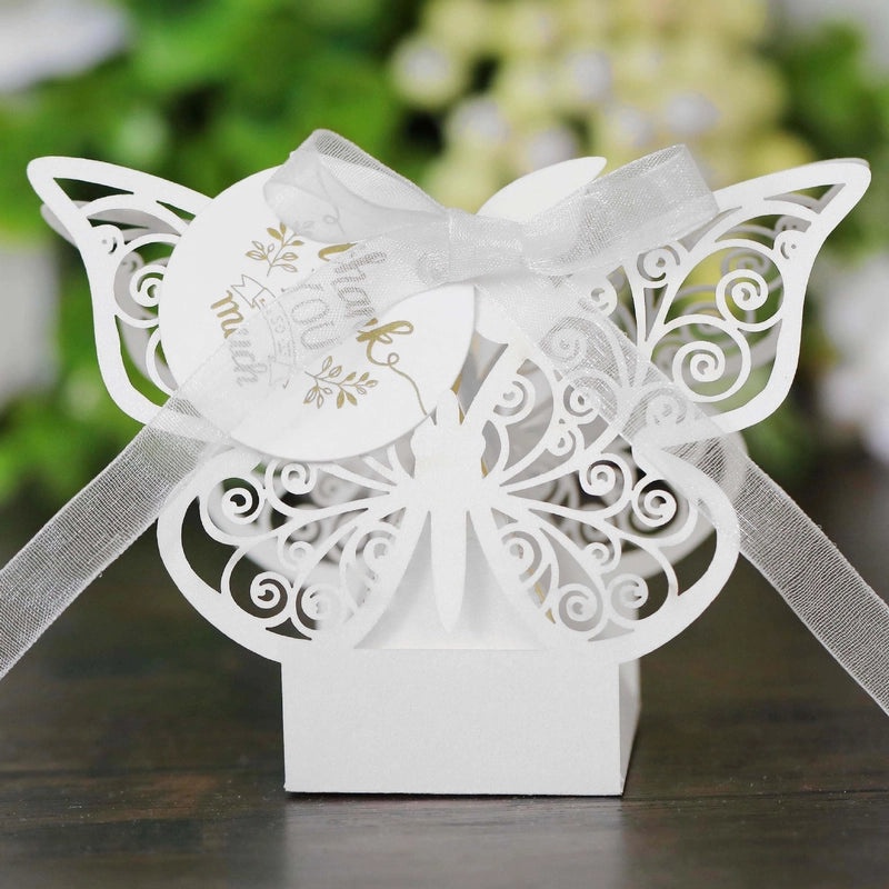 Butterfly Paper Gift Wrapping Supplies for Holiday Wedding Party Presents | Gift Wrapping Decorations