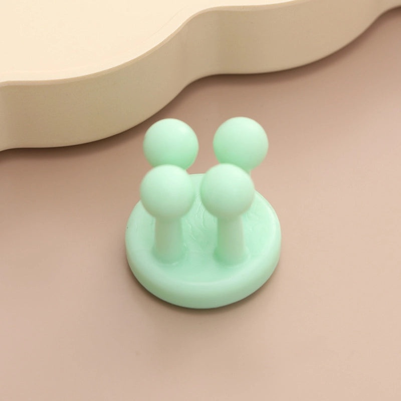 Minimalist Solid Color Silicone Hooks for Home Organization | Home Storage & Organization