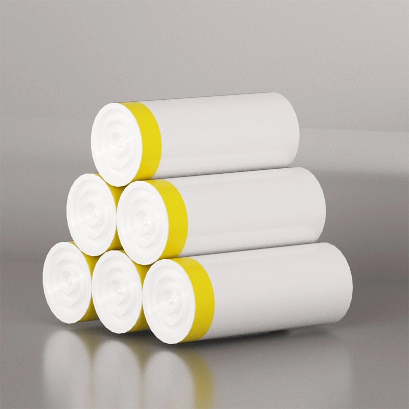 Thickened Drawstring Cat Litter Bags White Roll Garbage Bag Lined Spot Box | Pet Supplies