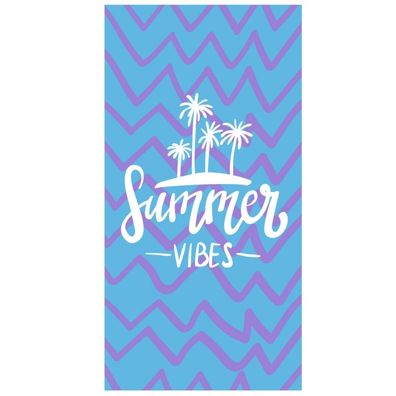 Underwater Animal Print Double-Sided Velvet Polyester Bath Towel | Bath & Beach Towels