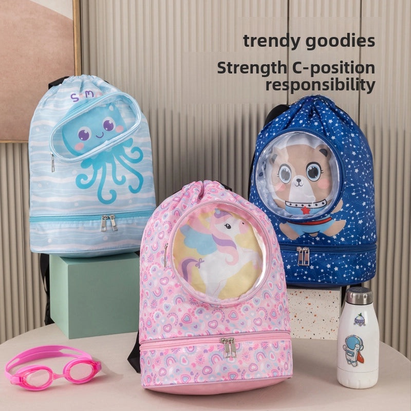 Waterproof Swimming Bag with Wet Dry Separation | Sports & Outdoors