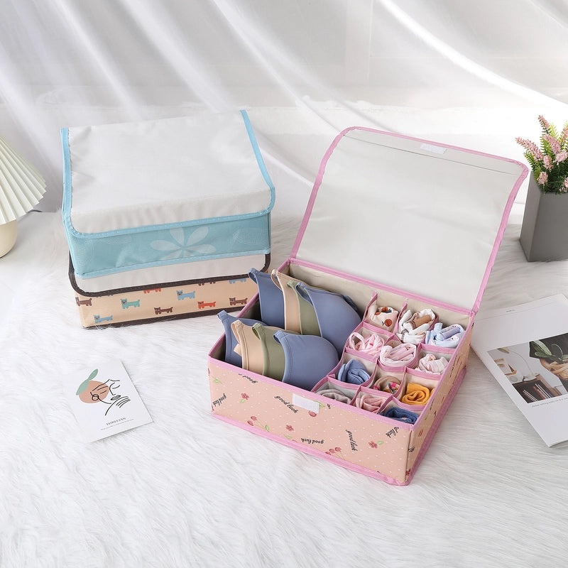 Simple Solid Color Fabric Storage Pouch|Storage Bags