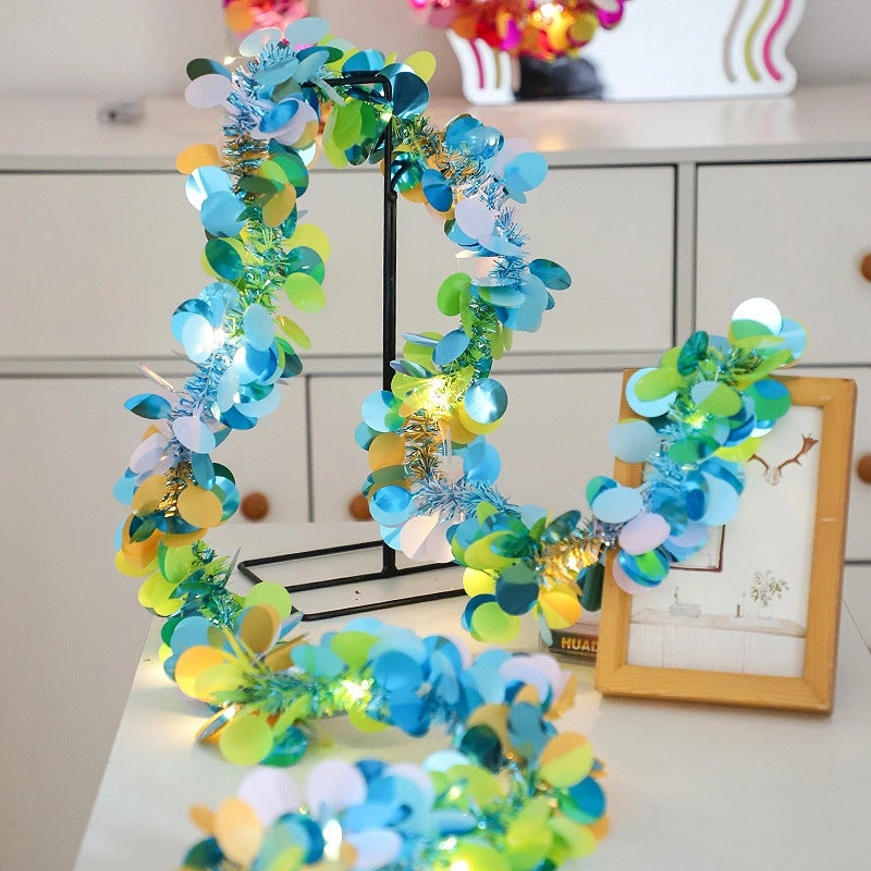 Valentine's Day Romantic Round LED String Lights Plastic Date Night Decor | Home & Garden Lighting