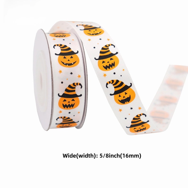 All Saints Halloween Ribbon Set for DIY Bow Decoration and Gift Packaging|Craft Supplies & Ribbon