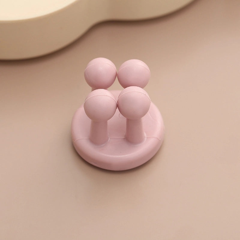 Minimalist Solid Color Silicone Hooks for Home Organization | Home Storage & Organization