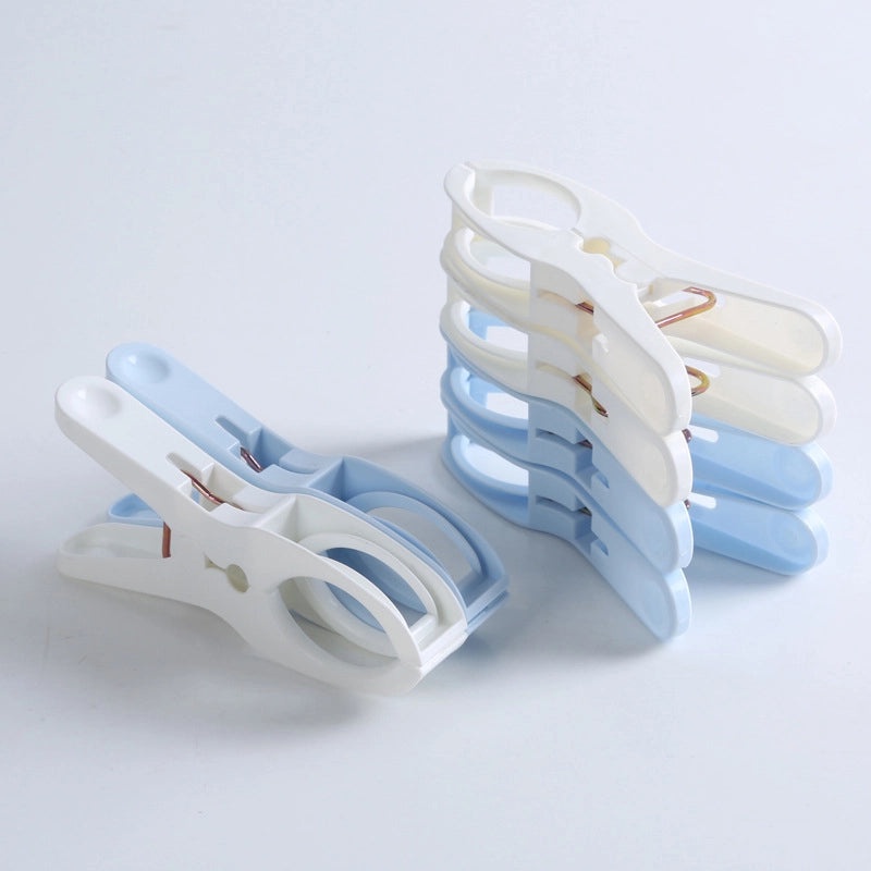 Meiliya Set of 6 Durable Spring Clothes Pegs for Laundry Drying|Home & Kitchen Accessories