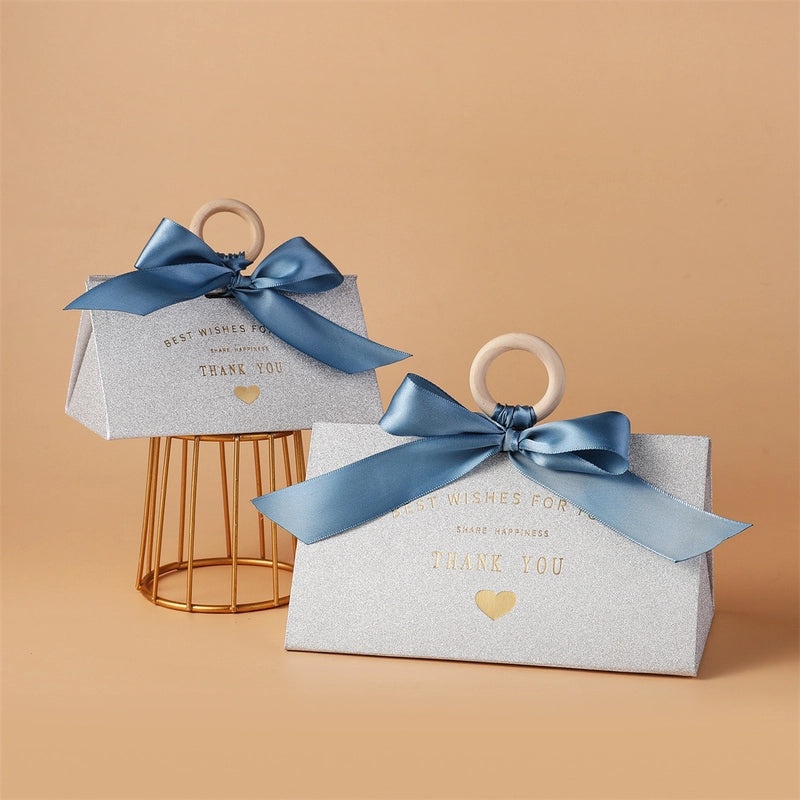 Elegant Wedding Bow Knot Gift Bags|Wedding Accessories
