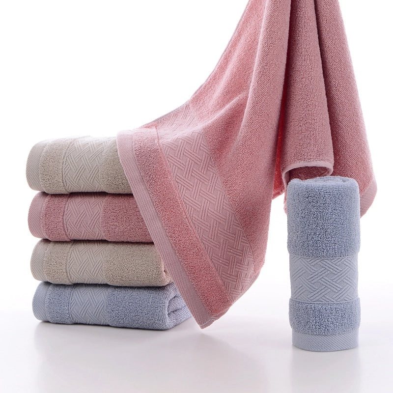 Gaoyang Cotton Absorbent Face Towel Embroidered Polyester Cotton Soft Washcloth Independent Packaging|Home & Living - Bath Towels