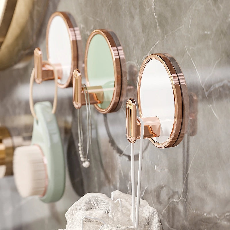 Yimijia Adhesive Seamless Wall Hook for Kitchen Bathroom Key Clothes Hanging|Home Organization & Storage