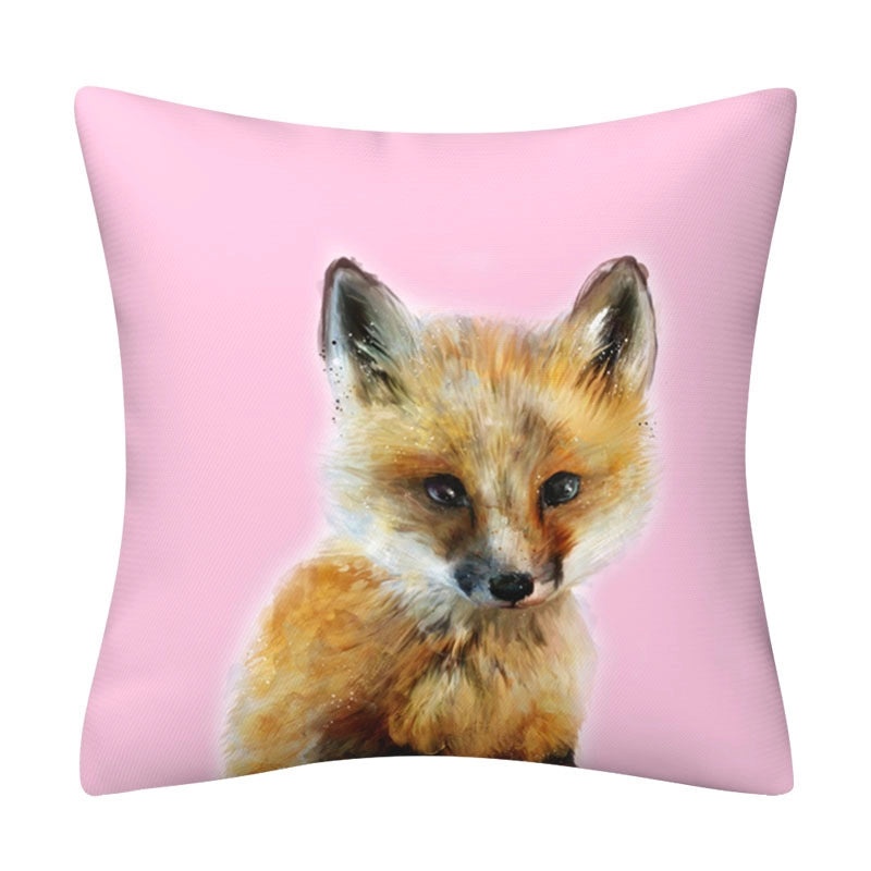 Adorable Animal Print Polyester Pillow Covers for Couch & Sofa Decor|Home Decor Accessories
