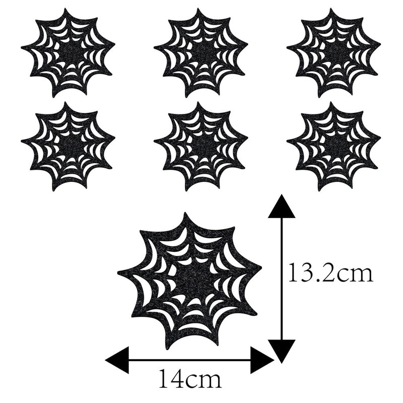 Halloween Minimalist Spider Web Coaster for Holiday Party Banquet | Home Decor & Party Supplies