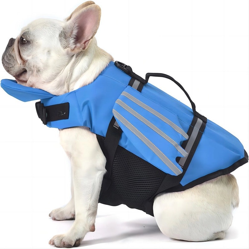 Reflective Pet Life Jacket with Angel Wings for Outdoor Swimming | Pet Safety & Outdoor Apparel