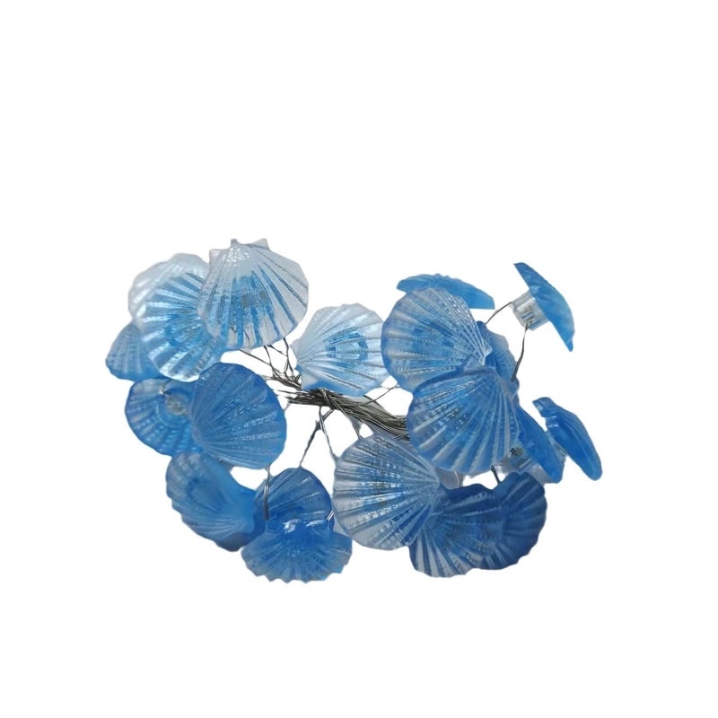 Ocean Series LED Copper Wire Shell Seahorse Sea Emperor Conch Light String | Home Decor Lighting