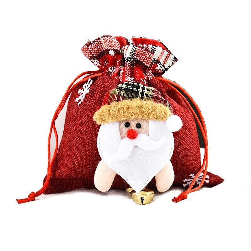 Nordic Christmas Gift Bags Santa Snowman Elk Party Decorations | Christmas Party Supplies