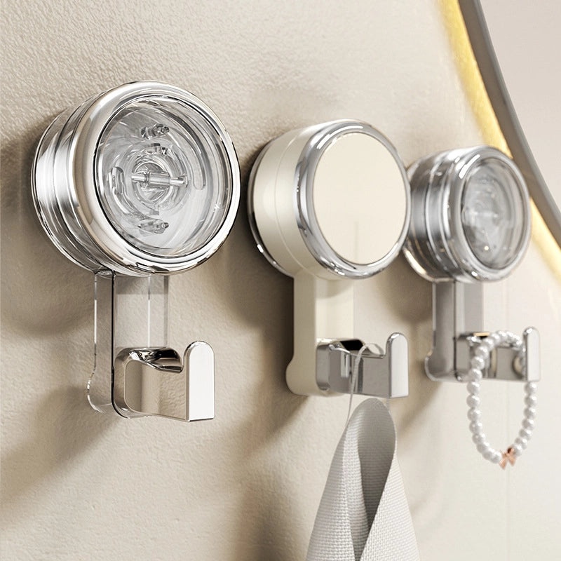 Rotary Strong Suction Cup Hook Non-perforated Seamless Load-bearing for Kitchen Bathroom Towel Door|Home Organization & Storage