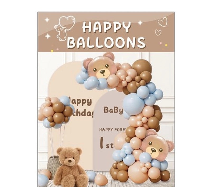 Birthday Cute Minimalist Letter Enamel Pin Holiday Festival Balloons|Jewelry Accessories