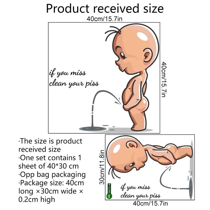 Vacation Cartoon PVC Wall Decal for Home Decor|Home Decor