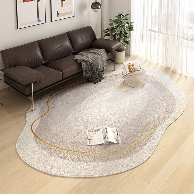 Luxury Thickened Irregular Winter Floor Mat for Living Room Coffee Table Sofa | Home Decor Rugs