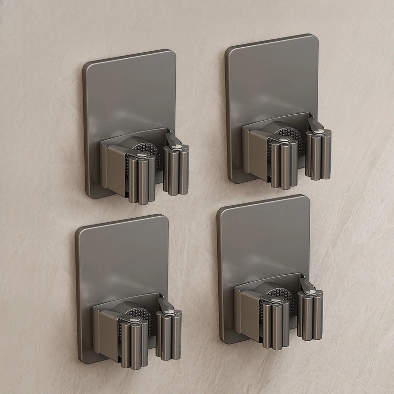 Punch-free Wall Mop Hook Strong Adhesive Broom Hanger Organizer|Home Storage & Organization