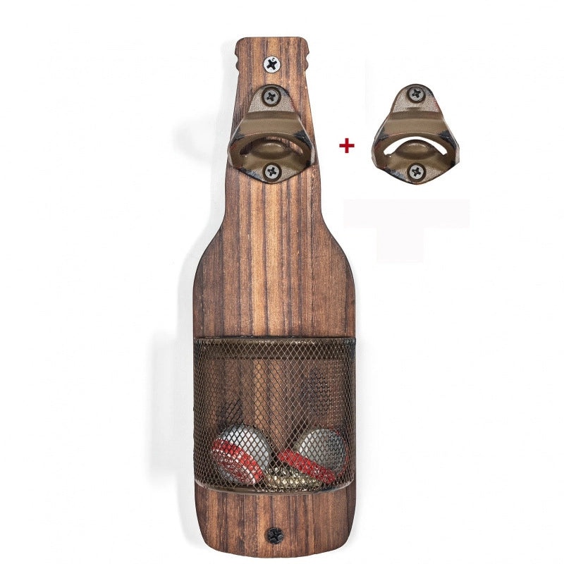 Vintage Wooden Wine Bottle Holder|Home Decor & Wine Accessories
