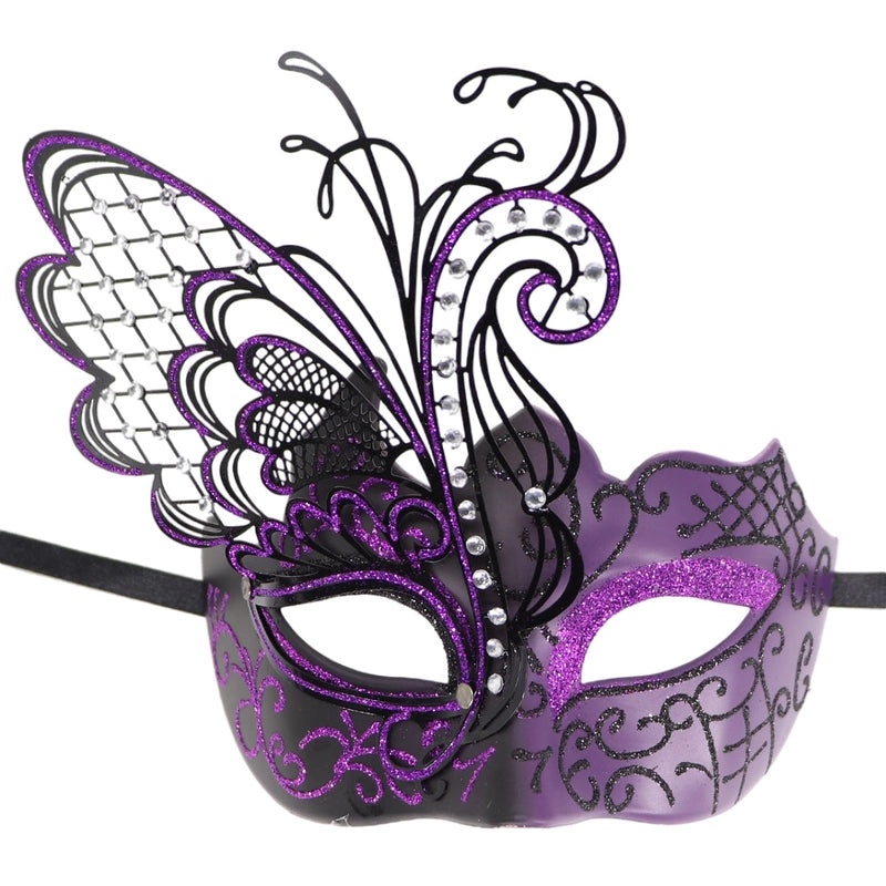 Elegant Minimalist Butterfly Party Accessory Plastic Metal for Halloween Easter Mardi Gras | Party Supplies