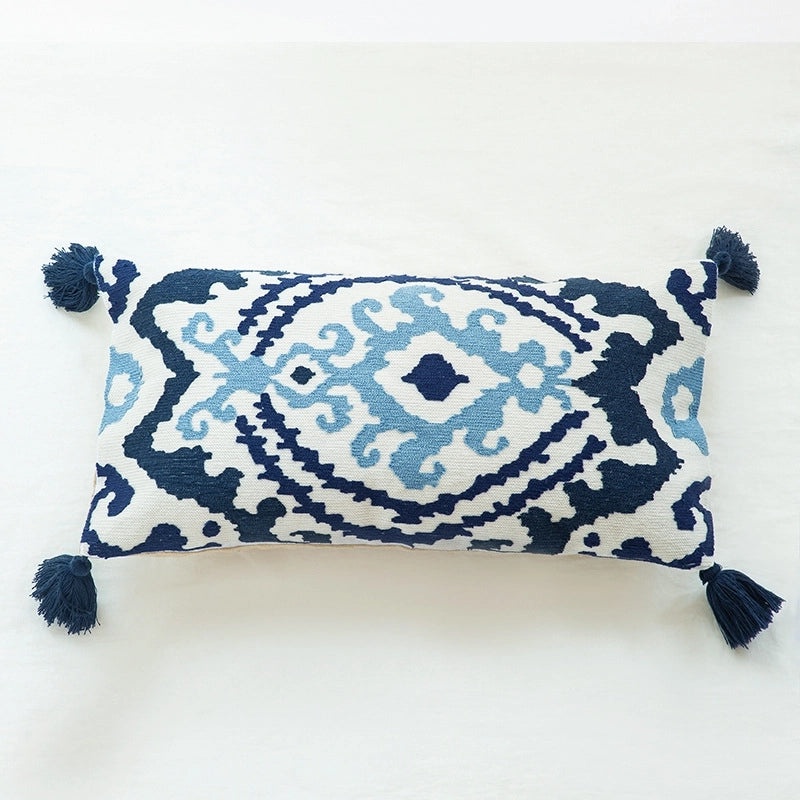 Bohemian Geometric Cotton Pillow Covers | Home Decor Pillows