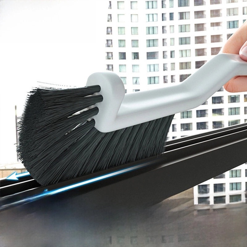 Multifunctional Long Handle Cleaning Brush for Bathroom Kitchen Window Grooves Dead Angle Bristle Brush|Home Cleaning Tools