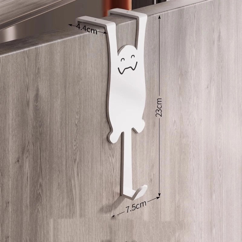 Minimalist Cat Shape Iron Wall Hooks for Home Decor|Home Organization & Storage Accessories