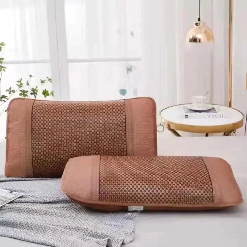 Summer Rattan Pillow Cover Cool Mat Single Double Size Soft Breathable|Home Decor Bedding Accessories