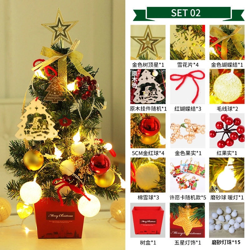 Mini Christmas Tree Jewelry Holder 50/60/90 Ornaments Desktop Holiday Decoration|Home Decor