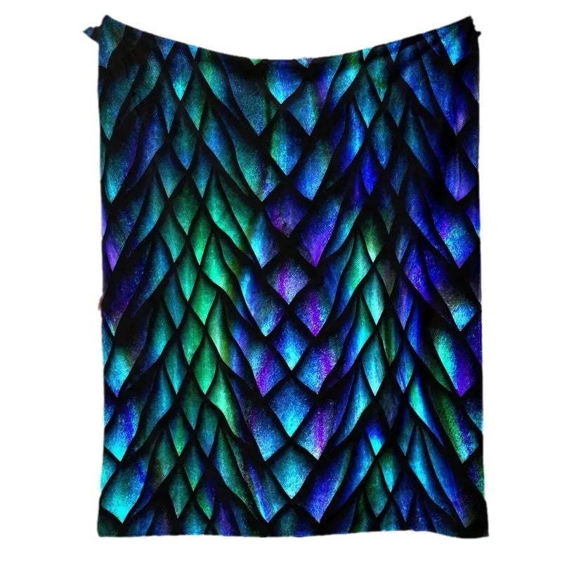 Cozy Double-Sided Velvet Blanket with Cute Cartoon Flower Design for Bedding|Home Textiles & Bedding