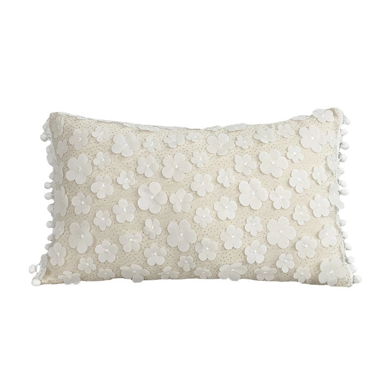 Elegant Nordic Floral Butterfly Cotton Linen Pillow Covers for Home Decor|Home Decor & Throw Pillows