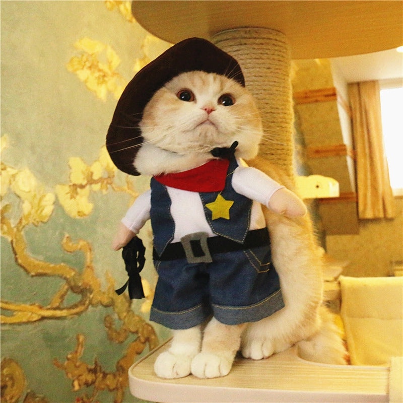 Funny Pet Police Costume for Cats|Pet Costumes
