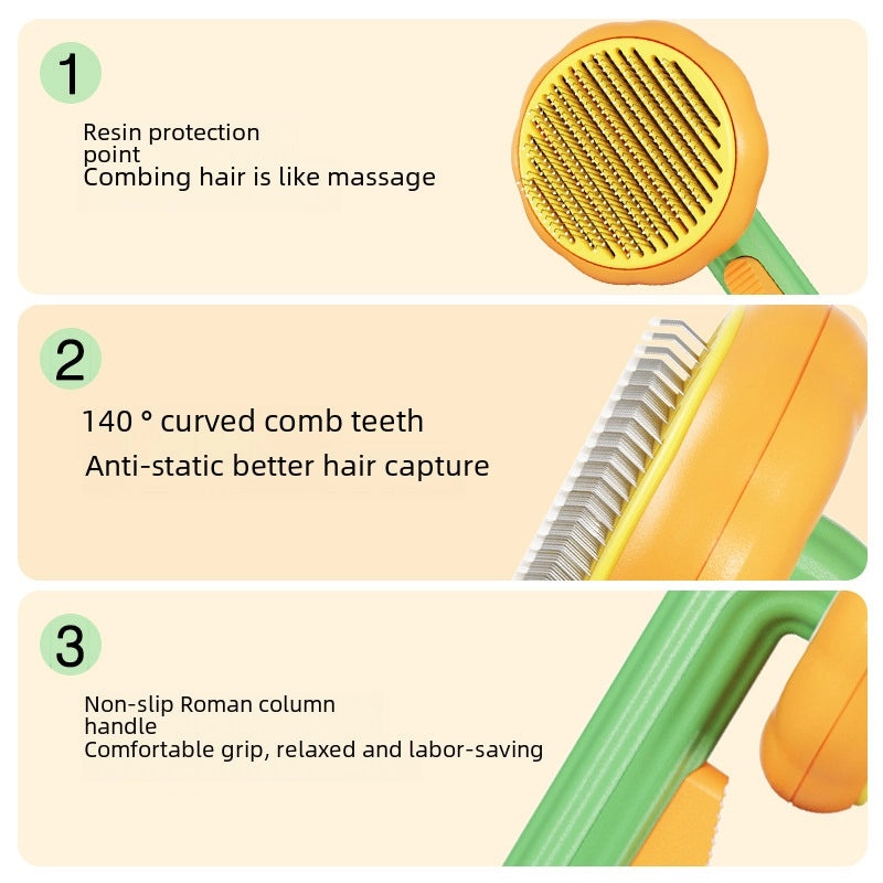 Pet Hair Removal Needle Comb for Cats and Dogs | Pet Grooming Supplies