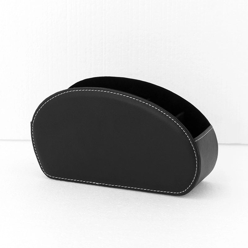 Classic Solid Color PU Storage Box for Daily Use|Home Storage & Organization