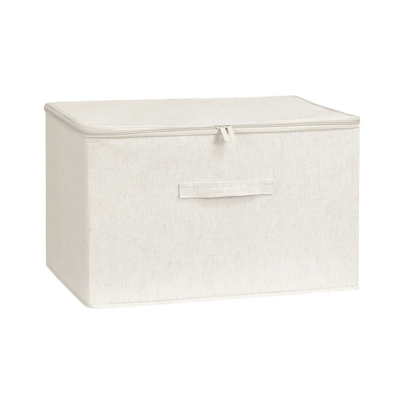 Tianshan Soft Cotton Linen Storage Box Foldable Wardrobe Organizer Clothes Finishing Box|Home Storage & Organization